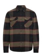 Brixton Bowery Flannel Svart