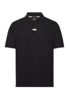 Parlay 424 Tops Polos Short-sleeved Black BOSS