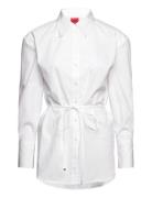 Eyole Tops Shirts Long-sleeved White HUGO