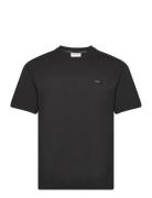 Cotton Comfort Fit T-Shirt Tops T-shirts Short-sleeved Black Calvin Kl...