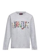Lwtaylor 622 - T-Shirt L/S Tops T-shirts Long-sleeved T-shirts Grey LE...