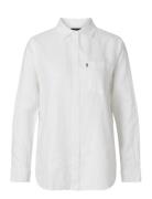 Lexington Clothing Isa Linen Shirt Vit