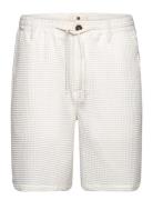 Aklt Jan Waffle Ela Shorts Bottoms Shorts Casual White Anerkjendt