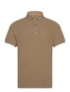 Mmgharvey Faded Polo Tops Polos Short-sleeved Brown Mos Mosh Gallery