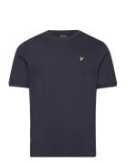 D Gal T-Shirt Tops T-shirts Short-sleeved Navy Lyle & Scott