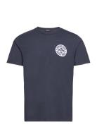 T-Shirt Regular Tops T-shirts Short-sleeved Blue Replay