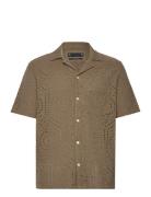 Pueblo Ss Shirt Tops Shirts Short-sleeved Green AllSaints