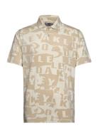 Oakley Ransom Jacquard Tops T-shirts Short-sleeved Beige Oakley Sports