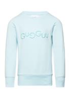 Logo Sweatshirt Tops Sweat-shirts & Hoodies Sweat-shirts Blue Gugguu