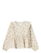 Lil'Atelier Nmfbiba Ls Loose Shirt Lil Beige