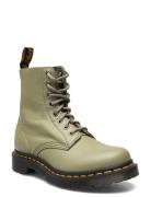 Dr. Martens 1460 Pascal Muted Olive Virginia Khaki Green