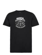 Sextant T-Shirt Tops T-shirts Short-sleeved Black Makia