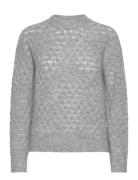 Samsøe Samsøe Saanour Pointelle Sweater 7355 Grå