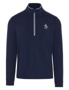 Original Penguin Golf Ls Performance Earl Marinblå