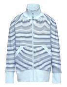 Zip Sweater Tops Sweat-shirts & Hoodies Sweat-shirts Blue Geggamoja