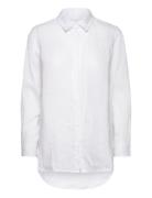 Shirt Tops Shirts Long-sleeved White United Colors Of Benetton