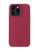 Silic Case Iph 15 Promax Mobilaccessoarer-covers Ph Cases Red Holdit