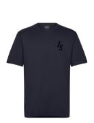 Lyle & Scott Club Emblem T-Shirt Marinblå