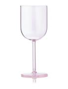 Studio About Wine Glass, Tall Rosa