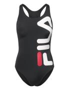 FILA Suzuka Racer Back Swimsuit Svart