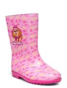 Pawpatrol Rainboots Shoes Rubberboots High Rubberboots Pink Paw Patrol