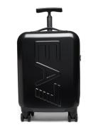Travel Trolley Bags Suitcases Black EA7