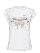 Cecilia Sco Concert Tdm Wings Designers T-shirts & Tops Short-sleeved ...