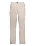 Fine Twill Hektor Pants Bottoms Trousers Casual Beige Mads Nørgaard