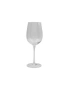 House Doctor Wine Glass, Hdrill, Clear Nude