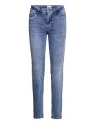 Saint Tropez Mollysz Mw Slim Jeans Blå