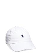 Ralph Lauren Kids Cotton Chino Baseball Cap Vit