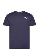 PUMA Ess Small Logo Tee Marinblå