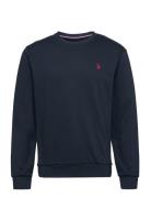 U.S. Polo Assn. Uspa Sweat O Neck Adler Men Marinblå