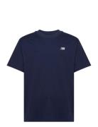 New Balance Sport Essentials Cotton T-Shirt Marinblå