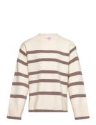 Vero Moda Girl Vmsaba Ls O-Neck Pullover Ga Girl Noos Kräm