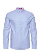 Tommy Jeans Tjm Slim Stretch Oxford Shirt Blå