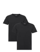 Style Amado 2-Pack Tops T-shirts Short-sleeved Black MUSTANG