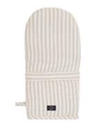 Lexington Home Icons Cotton Herringb Striped Mitten Beige