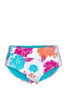 Oasis Floral Wide Side Retro Swimwear Bikinis Bikini Bottoms High Wais...