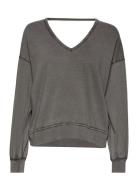 Lnhanky Sweatshirt Tops Sweat-shirts & Hoodies Sweat-shirts Grey Loung...