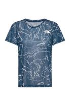 W Sunriser S/S Sport T-shirts & Tops Short-sleeved Multi/patterned The...