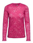 Cunicole Blouse Tops Blouses Long-sleeved Pink Culture