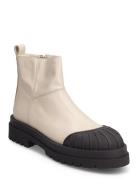Boots - Flat Shoes Wintershoes Cream ANGULUS