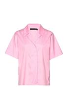 Gemma Shirt Tops Shirts Short-sleeved Pink Naja Lauf