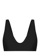 Ayan Bikini Top Swimwear Bikinis Bikini Tops Bandeau Bikinitops Black ...