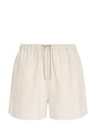 Tommy Hilfiger Pull On Casual Linen Short Beige