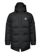 Commercial Mid Down Jkt Sport Jackets Padded Jacket Black Converse