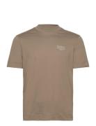 T-Shirt Designers T-shirts Short-sleeved Brown Emporio Armani