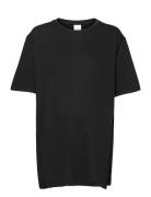 Over D The-Shirt Tops T-shirts & Tops Short-sleeved Black Boob