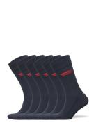 Levis Regular Cut Batwing Logo 6P Ecom Underwear Socks Regular Socks N...